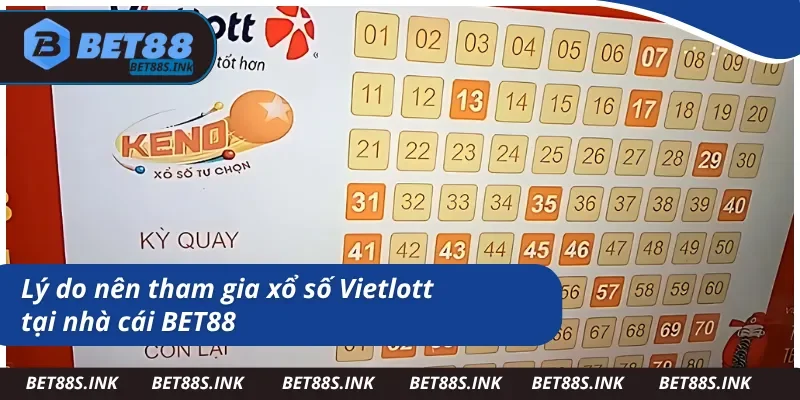 Lý do nên hiểu cách chơi Vietlott và trải nghiệm tại BET88